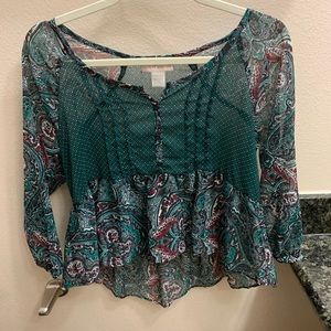Band of Gypsies see through blouse